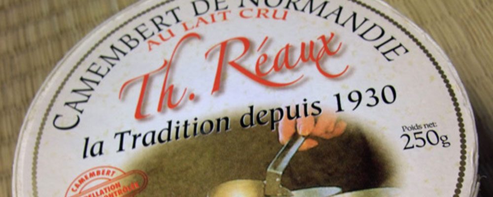 Camembert de leite cru Th. Réaux